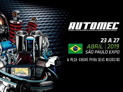 Llega Automec 2019  Sao Paulo, tendrá lugar entre los próximos días 23 al 27 de abril