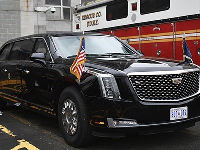 Los autos de Trump y Putin para el G20