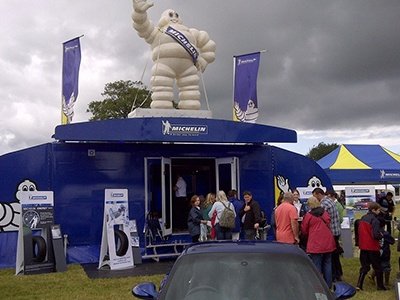 Los Neumaticos Michelin se lucen en Expoagro