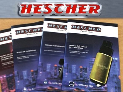 Hescher: nuevos catálogos 2018