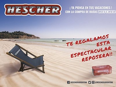 HESCHER sigue premiando tu esfuerzo!!!