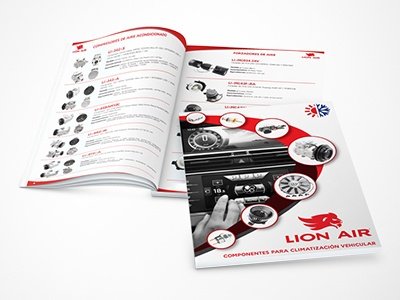 LION AIR componentes para la climatización vehicular