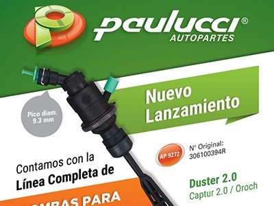 Paulucci: nuevo Cilindro Maestro de Embrague AP9272