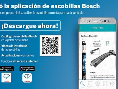 Bosch: nueva aplicación de escobillas