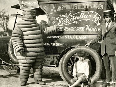 La mascota de Michelín, ícono del milenio