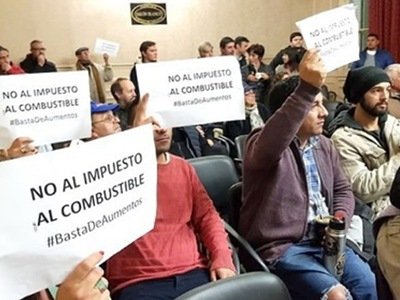 Acciones de la FEC contra la Tasa Vial