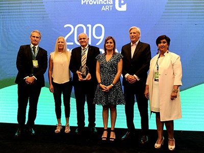 Taranto recibió la distinción ‘Compromiso y Gestión 2019’