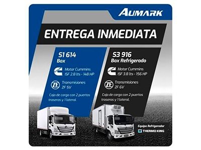 Foton Trucks con entrega inmediata