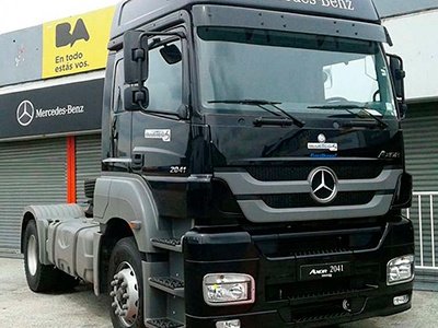 Fuerte derrumbe en el patentamiento de Pesados