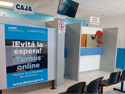 Los Registros del Automotor seguirán funcionando