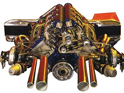 Los turbos y los motores de F1