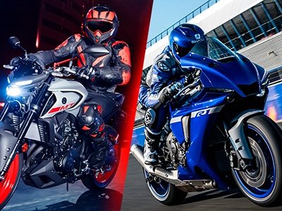 Las Yamaha YZF-R1 y MT-03 renovadas