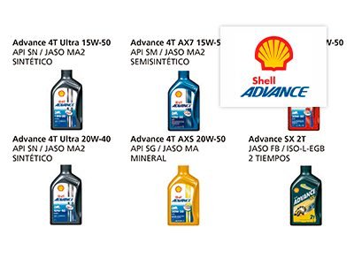 Shell renueva su portafolio de Lubricantes para Motos, Shell Advance