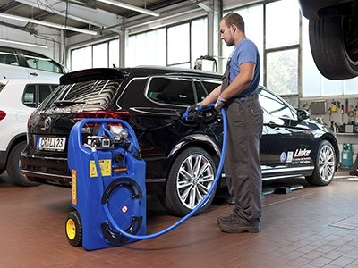 Sistemas de tanques móviles y fijos para Diesel, lubricantes y AdBlue