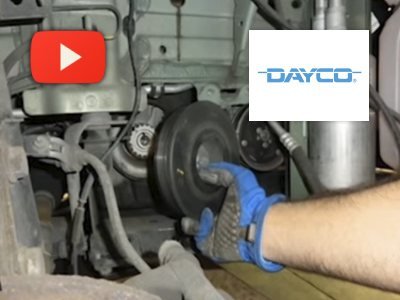 Dayco: Desmontaje de la Correa de Distribución y Bomba de Agua de Renault Kangoo