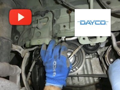 Dayco: Montaje de la Correa de Distribución y Bomba de Agua de Renault Kangoo