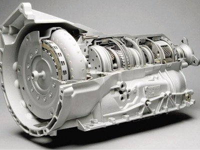 La transmisión básica del auto