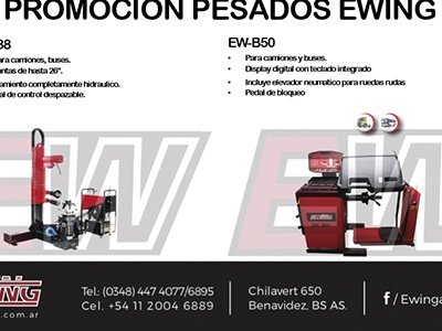 Ewing presenta su nueva promoción para pesados