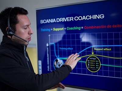 Scania Argentina lanzó ‘Driver Coaching’