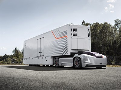 Volvo Trucks la solución de transporte del futuro con vehículos eléctricos autónomos
