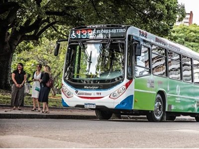 Buses ecológicos en Buenos Aires