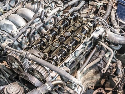 El cambio de aceite en los camiones