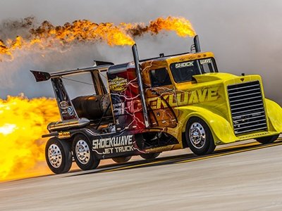 El camión más rápido del mundo