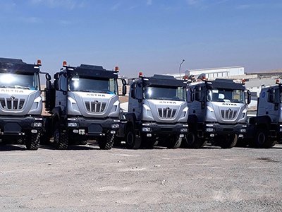 Iveco-Astra y Allison Transmission operarán en las obras de construcción más difíciles del mundo