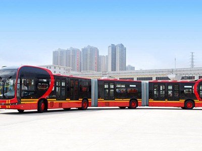 El autobús eléctrico más largo del mundo